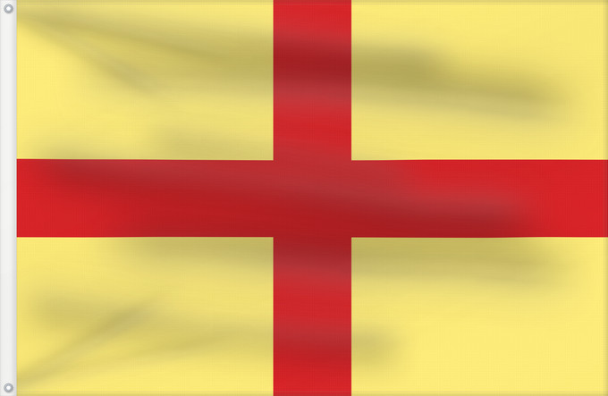 Drapeau, avec deux œillets métalliques et guindant renforcé : Albenga	City of Albenga, Liguria, Italy	Comune di Albenga, Liguria, Italia