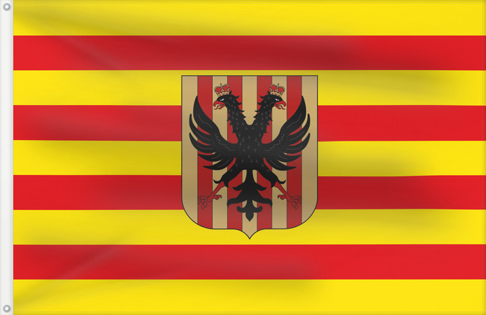 Drapeau, avec deux œillets métalliques et guindant renforcé : D Altea Altea, Spain Altea Altea, municipio de España