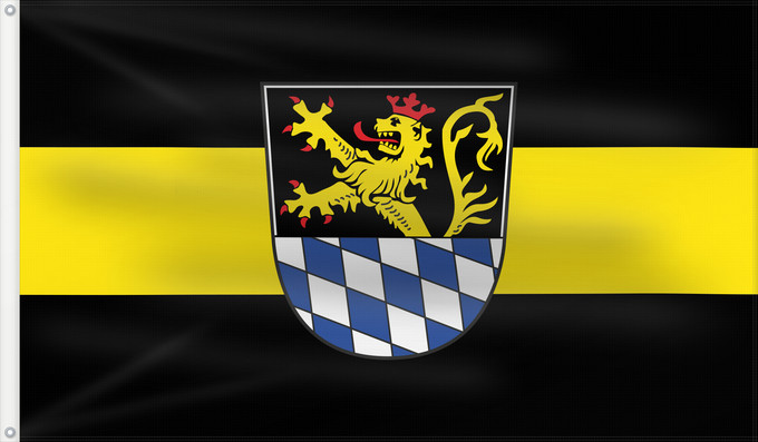 Flag, with two metal eyelets and reinforced hoist: Amberg City of Amberg Ville d Amberg Kreisfreien Stadt Amberg