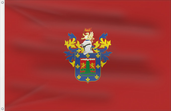 Drapeau, avec deux œillets métalliques et guindant renforcé : Arequipa	Arequipa city.  Peru	Ciudad de Arequipa  Perú