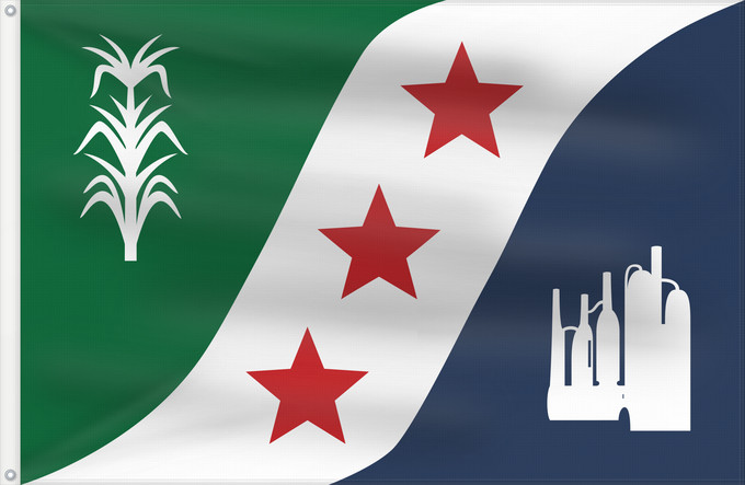 Drapeau, avec deux œillets métalliques et guindant renforcé : Ascension Parish, Louisiana	Official flag of Ascension Parish	Drapeau officiel de la paroisse d'Ascension, Louisiane	Bandera oficial de la Parroquia de Ascension, Luisiana	Ascension Parish, Louisiana (offizielle Flagge)	Bandiera ufficiale della parrocchia