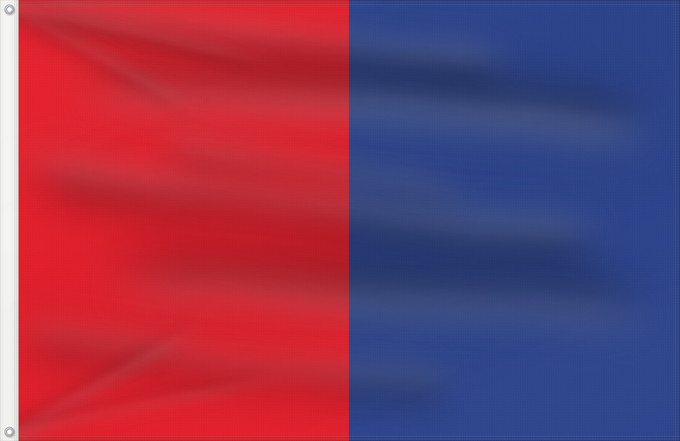 Drapeau, avec deux œillets métalliques et guindant renforcé : Assisi	Assise	Asís	Флаг города Ассизи