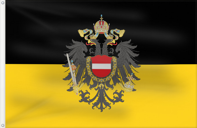 Flag, with two metal eyelets and reinforced hoist: Austria Empire- Total War	Austria in Empire Total War