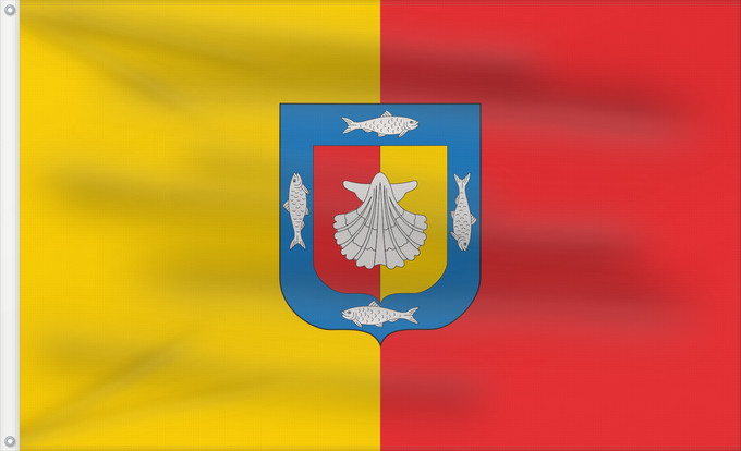 Drapeau, avec deux œillets métalliques et guindant renforcé : Baja California Sur Proposal Baja California Sur Propuesta