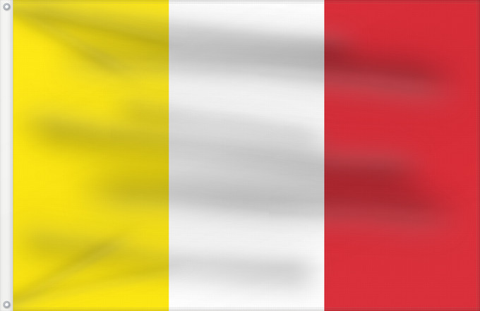 Drapeau, avec deux œillets métalliques et guindant renforcé : Benevento