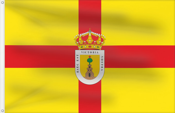 Drapeau, avec deux œillets métalliques et guindant renforcé : Boltaña