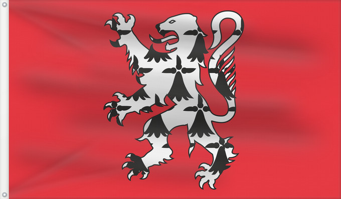 Flag, with two metal eyelets and reinforced hoist: Bugey