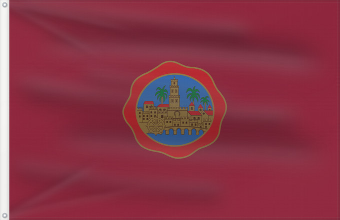 Drapeau, avec deux œillets métalliques et guindant renforcé : Córdoba, Spain Córdoba Cordoue Ciudad de Córdoba España Cordova