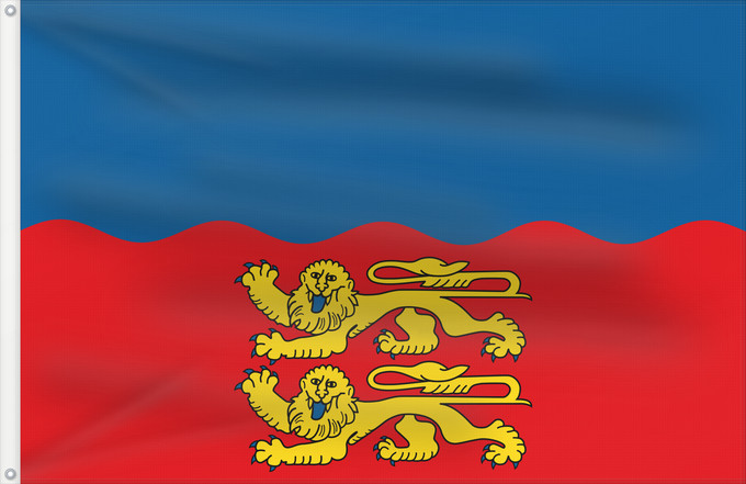 Drapeau, avec deux œillets métalliques et guindant renforcé : Calvados	Calvados department in France	Département du Calvados  Normandie, France	Banniel departamant ar c hCalvados  Normandi