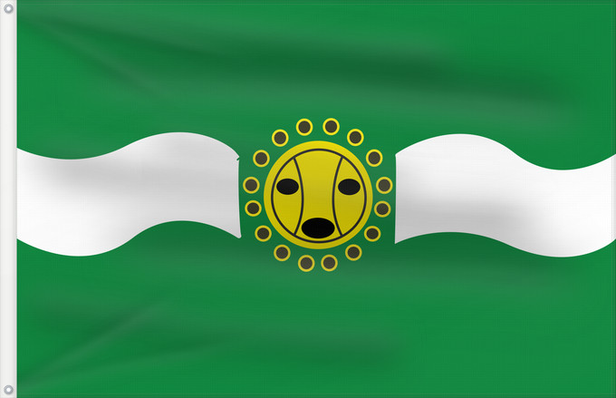 Drapeau, avec deux œillets métalliques et guindant renforcé : CamuyFlag	Camuy