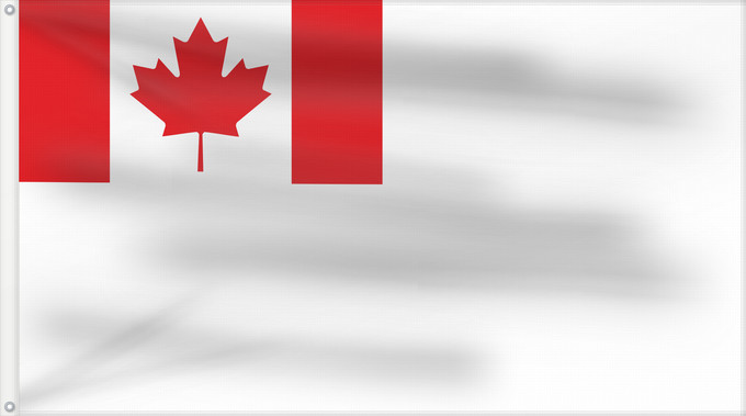 Drapeau, avec deux œillets métalliques et guindant renforcé : Canada OF-9 OF-8 Admiral