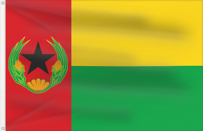 Drapeau, avec deux œillets métalliques et guindant renforcé : Cape Verde  1975-1992	Cape Verde from 1975-1992. This flag was based on the flag Of Guinea-Bissau	Kapverdischen Inseln von 1975-1992	In uso dal 1975 al 1992	Vroegere vlag van Kaapverdië  1975-1992	Cabo Verde  1975-1992	Z lat 1975-1992	Η προηγούμενη σημαία