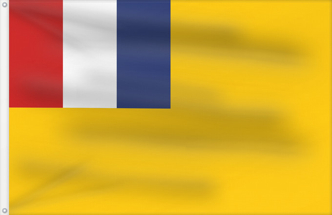 Drapeau, avec deux œillets métalliques et guindant renforcé : Chanan	South Chahar Autonomous Government.  1937  Source	Gouvernement autonome du Chahar méridional (1937)	Gobierno Autónomo de Chahar del Sur (1937)	Autonome Regierung Südschar (1937)	Governo Autonomo del Chahar Meridionale (1937)	​zh 察南自治政府旗。
