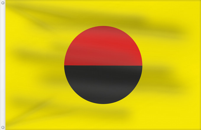 Drapeau, avec deux œillets métalliques et guindant renforcé : CHOAM flag Dune CHOAM company