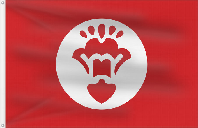 Drapeau, avec deux œillets métalliques et guindant renforcé : City of Guangzhou