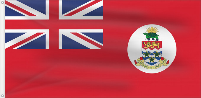 Drapeau, avec deux œillets métalliques et guindant renforcé : Civil Ensign of the Cayman Islands pre-1999 Cayman Islands - Civil Ensign (pre-1999) Îles Caïmans - Pavillon Civil (avant 1999) Islas Caimán - Pabellón Civil (pre-1999) Kaimaninseln - Zivilschiffsflagge (vor 1999) Isole Cayman - Insegna Civile (pre-1999)