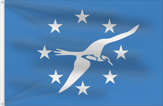 Drapeau, avec deux œillets métalliques et guindant renforcé : Corpus Christi, Texas