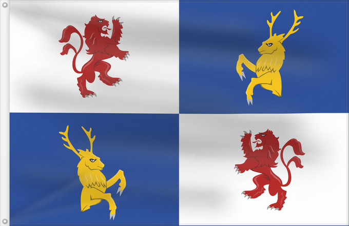 Drapeau, avec deux œillets métalliques et guindant renforcé : Courland  Empire Total War	Courland in Empire Total War	Courlande (Empire Total War)	Curlandia (Empire Total War)	Kurland (Empire Total War)