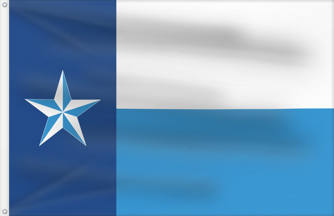 Drapeau, avec deux œillets métalliques et guindant renforcé : Dallas County, Texas	County of Dallas, TX	Comté de Dallas	Condado de Dallas, TX	Dallas County	Contea di Dallas