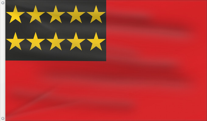 Drapeau, avec deux œillets métalliques et guindant renforcé : De lehr	Proposed flag of Germany, 1948, by Robert Lehr	Entwurf einer Flagge für die Bundesrepublik Deutschland von Robert Lehr
