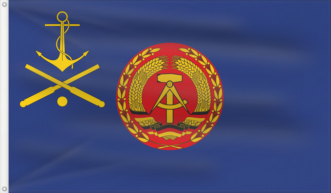 Drapeau, avec deux œillets métalliques et guindant renforcé : Deputy minister of defence admiral East Germany Deputy minister of defence of the German Democratic Republic Stellvertreters des Ministers für Nationale Verteidigung und Chefs des Hauptstabes sowie für Stellvertreter mit Admiralsdienstgrad der Deutschen
