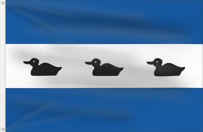 Drapeau, avec deux œillets métalliques et guindant renforcé : Diemen  municipality	Dutch municipality of Diemen since February 2009	Diemen (municipalité) depuis 2009	Diemen (municipio) desde 2009	Diemen (Gemeinde) seit 2009	Diemen (comune) dal 2009	Nederlandse gemeente Diemen