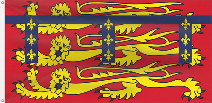 Drapeau, avec deux œillets métalliques et guindant renforcé : Duchy of Lancaster	Duché de Lancaster	Ducado de Lancaster	Herzogtum Lancaster	Ducato di Lancaster