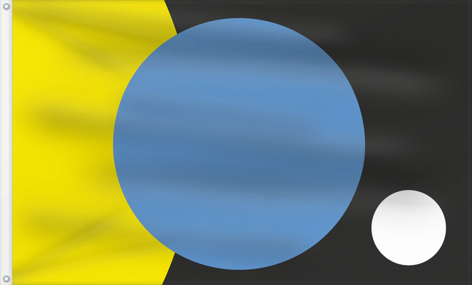 Flag, with two metal eyelets and reinforced hoist: Earth	Earth (James Cadle)	Terre (James Cadle)	Tierra (James Cadle)	Erde (James Cadle)	Terra (James Cadle)	James Cadle s Flag of Earth