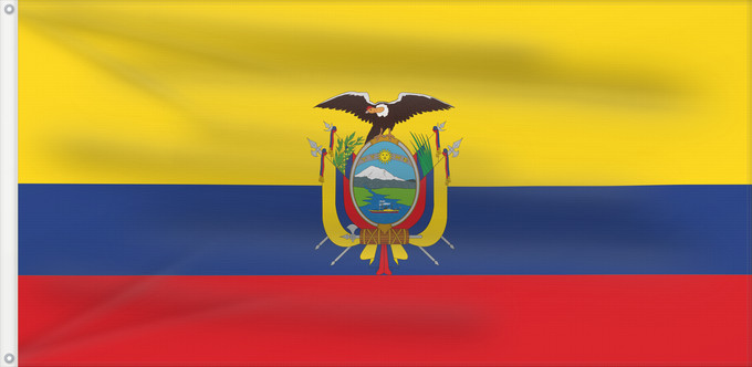 Drapeau, avec deux œillets métalliques et guindant renforcé : Ecuador  1900-2009	Made by author of Xramp	L Équateur	Hecho por el autor de Xramp	Alte Version der Flagge Ecuadors	Ecuador	Equador	Ikwadur wiphala	L Ecuador	Ecuadors	Ekuadorko bandera	Ecuadorin	Ekwatè	Pāmitl Ecuador	Ikwadur unancha	Флаг Эквадора