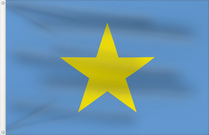 Drapeau, avec deux œillets métalliques et guindant renforcé : Europe flag proposal 4	A 1950s proposal for a flag of Europe