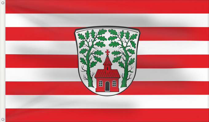 Drapeau, avec deux œillets métalliques et guindant renforcé : Goetzenhain	Goetzenhain, part of Dreieich, Hesse, Germany	Götzenhain