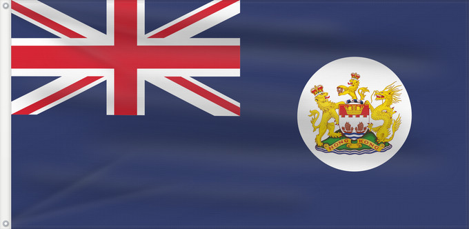 Drapeau, avec deux œillets métalliques et guindant renforcé : Hong Kong  1959-1997	Hong Kong  1959–97	香港旗  英治時期   1959年-1997年	香港旗 1959年-1997年	Bân-lâm-gú Hiong-káng Si̍t-bîn-tē sî-kî ê kî-á
