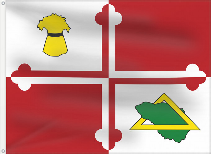 Drapeau, avec deux œillets métalliques et guindant renforcé : Howard County, Maryland	Howard County	Comté de Howard, Maryland	Condado de Howard, Maryland	Contea di Howard, Maryland