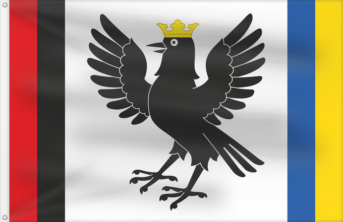 Drapeau, avec deux œillets métalliques et guindant renforcé : Ivano-Frankivsk Oblast2	Ivano-Frankivsk Oblast, Ukraine	Oblast d'Ivano-Frankivsk	Óblast de Ivano-Frankivsk	Oblast Iwano-Frankiwsk]],  Ukraine	Oblast' di Ivano-Frankivs'k	Флаг Ивано-Франковской области  Украина	Прапор Івано-Франківської області  Україна