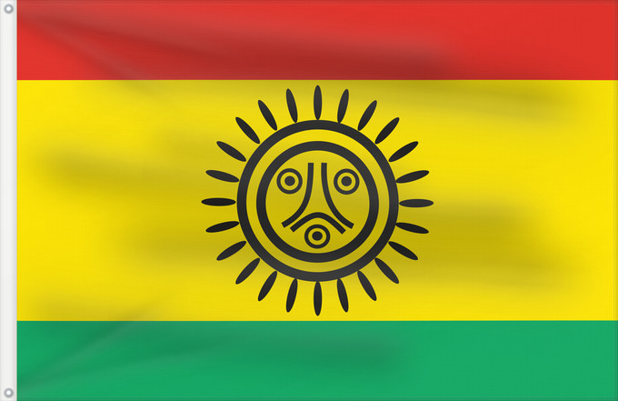 Flag, with two metal eyelets and reinforced hoist: Jatibonicu Taino Tribal Nation The official tribal flag of the Jatibonicu Taino Tribal Nation of Borikén Puerto Rico