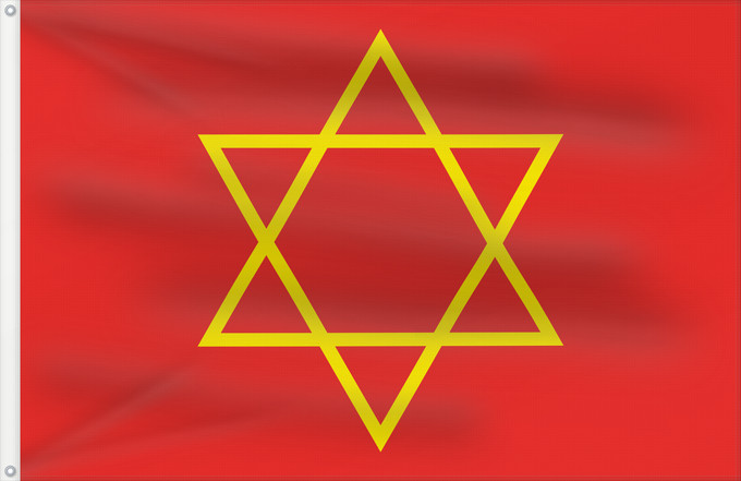 Drapeau, avec deux œillets métalliques et guindant renforcé : Josefov  assumed	Josefov (assumed)	Josefov (supposé)	Josefov (asumido)	Josefov (angenommen)	Josefov (presunto)