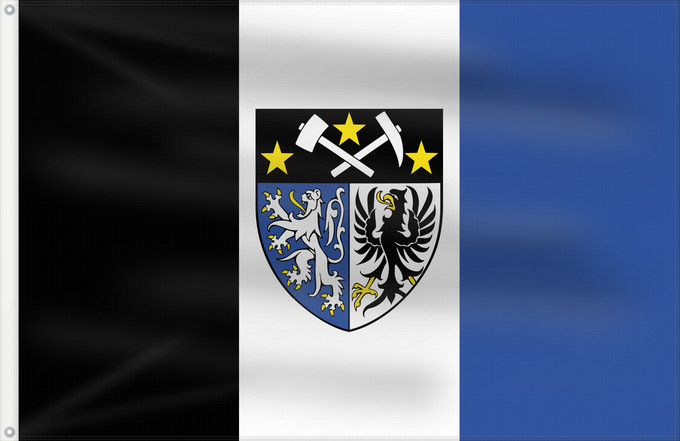 Drapeau, avec deux œillets métalliques et guindant renforcé : Kelmis	Municipality of Kelmis	Commune de La Calamine	Kelmis (municipio)	Belgischen Gemeinde Kelmis	Kelmis (comune)