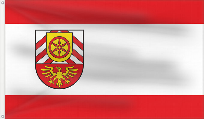 Drapeau, avec deux œillets métalliques et guindant renforcé : Kreises Gütersloh	German district of Gütersloh	L arrondissement allemand de Gütersloh	Distrito de Gütersloh	Kreises Gütersloh nach § 4 der Hauptsatzung des Kreises Gütersloh   1  Der Kreis Gütersloh führt folgendes Wappen Im geteilten Schild oben in Silbe