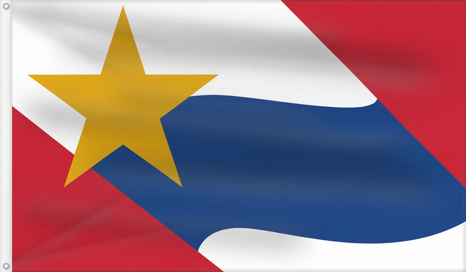Drapeau, avec deux œillets métalliques et guindant renforcé : Lafayette, Indiana	City of Lafayette, Indiana, USA