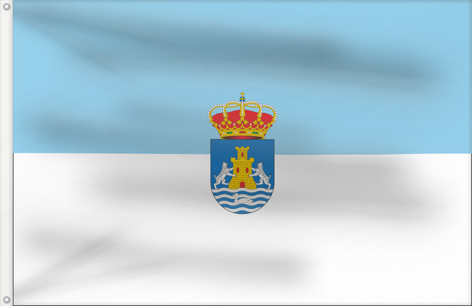 Drapeau, avec deux œillets métalliques et guindant renforcé : Lebrija  Sevilla	Lebrija, Seville, Spain	Lebrija	Lebrija, Sevilla, España