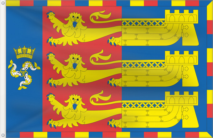 Drapeau, avec deux œillets métalliques et guindant renforcé : Lord Warden Cinque Ports Lord Boyce