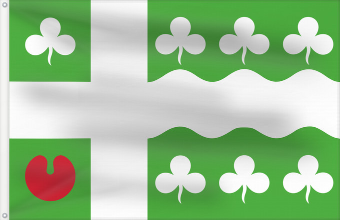 Drapeau, avec deux œillets métalliques et guindant renforcé : Marum	Marum, in Groningen province, the Netherlands