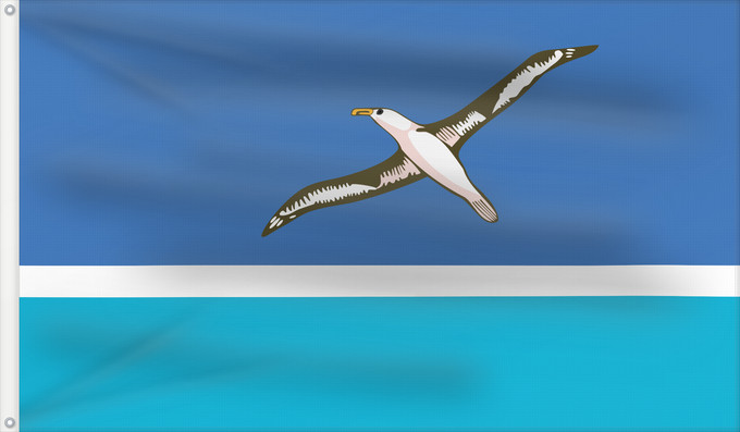 Drapeau, avec deux œillets métalliques et guindant renforcé : Midway Islands local Midway Islands (local) Îles Midway (local) Islas Midway (local) Midwayinseln (lokal) Isole Midway (locale)