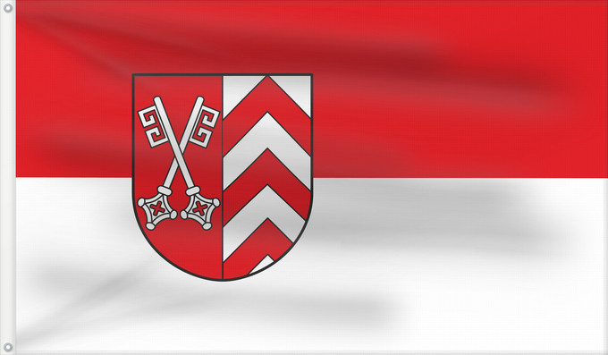 Drapeau, avec deux œillets métalliques et guindant renforcé : Minden-Lübbecke	Minden-Lübbecke district, Germany	Kreises Minden-Lübbecke