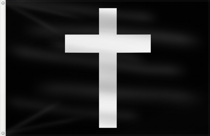 Drapeau, avec deux œillets métalliques et guindant renforcé : Mourning	Surulippu