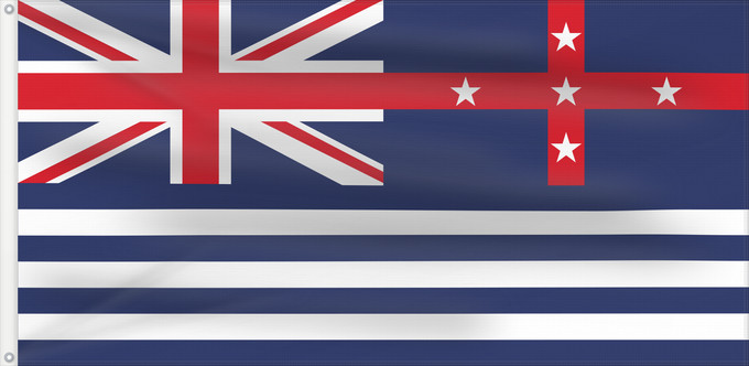 Drapeau, avec deux œillets métalliques et guindant renforcé : Murray River Flag Upper