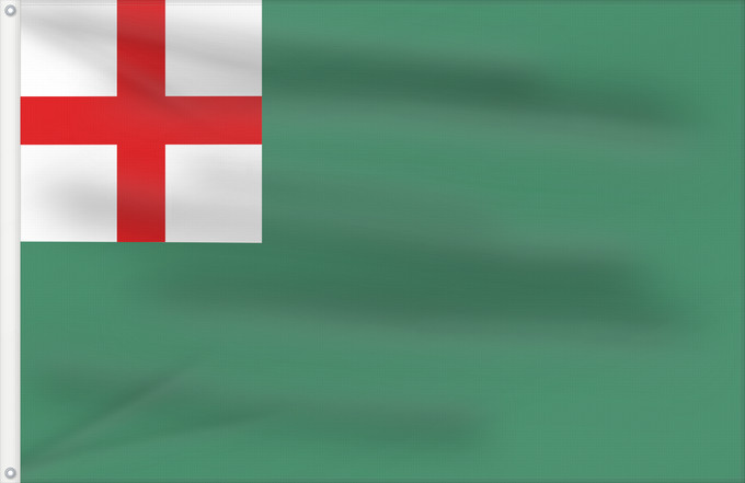 Drapeau, avec deux œillets métalliques et guindant renforcé : Newbury, Massachusetts