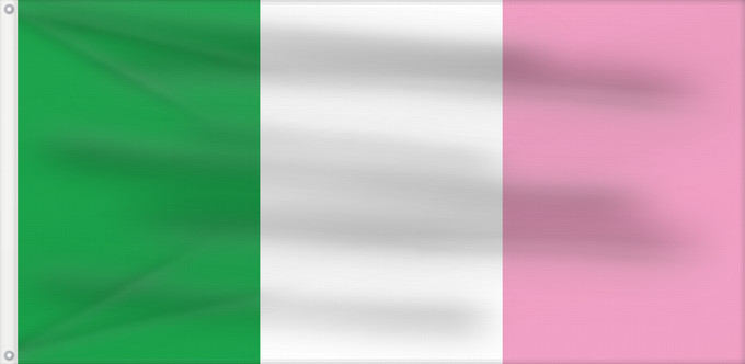 Drapeau, avec deux œillets métalliques et guindant renforcé : Newfoundland