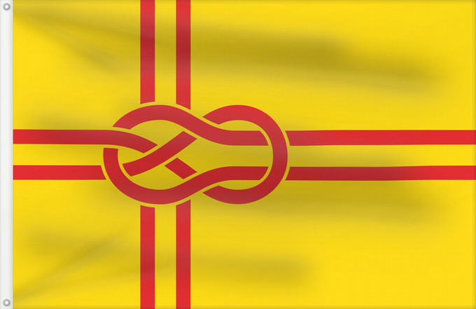 Drapeau, avec deux œillets métalliques et guindant renforcé : Nordisk Flaggsallskap	FIAV member Nordisk Flaggsälllskap  Nordic Flag Society