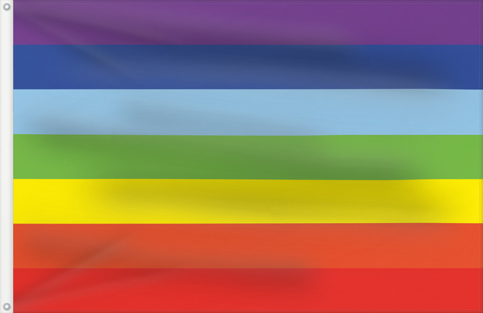 Drapeau, avec deux œillets métalliques et guindant renforcé : PACE flag  without text